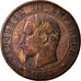 Monnaie, France, Napoleon III, Napoléon III, 5 Centimes, 1855, Strasbourg, TB