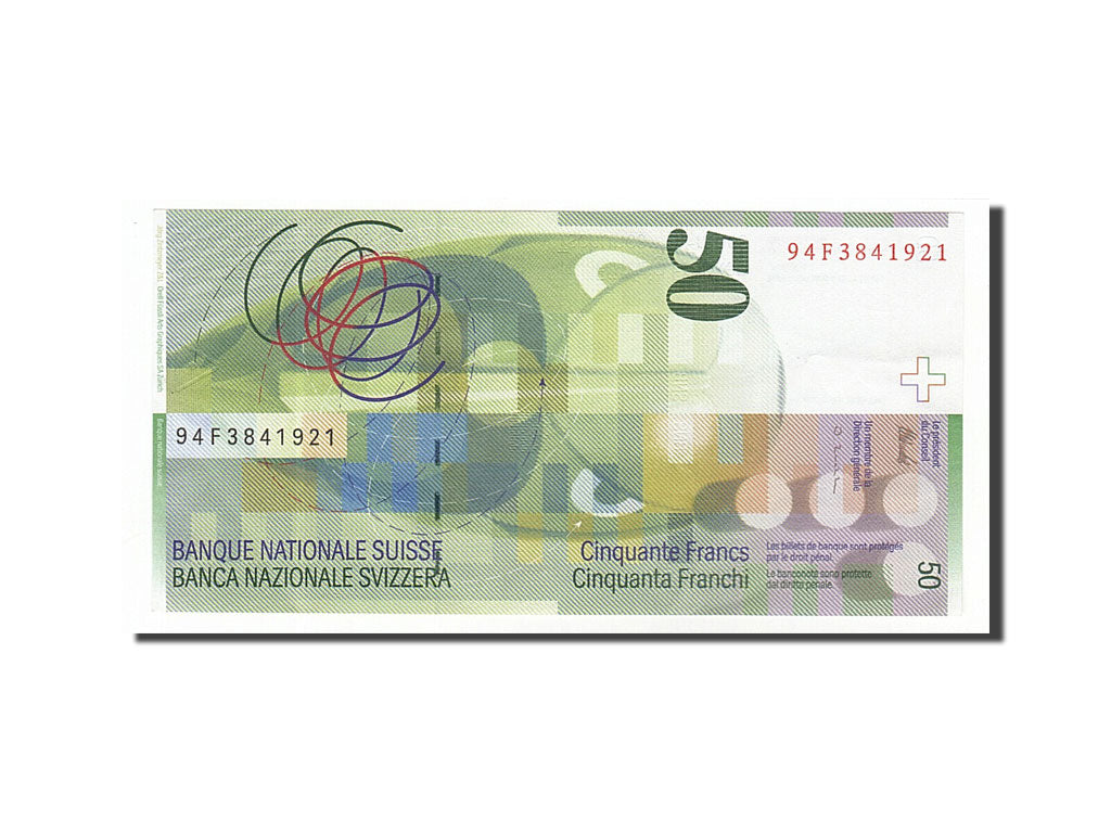 Banknote, Switzerland, 50 Franken, 1994, UNC(60-62)