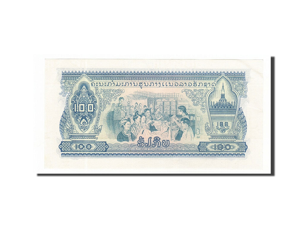 Banknote, Lao, 100 Kip, UNC(60-62)