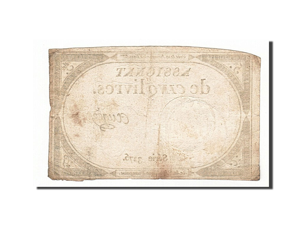Francia, 5 Livres, 1793, AugÃ©e, KM:A76, MB, Lafaurie:171
