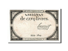 5 Livres type Domaines Nationaux, signé Henriot