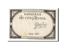 France, 5 Livres, 1793, KM #A76, 1793-10-31, VF(20-25), Lafaurie #171, France,..