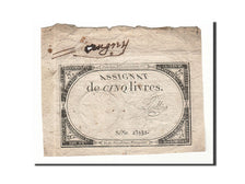 France, 5 Livres, 1793, KM #A76, 1793-10-31, VF(20-25), Lafaurie #171, France,..