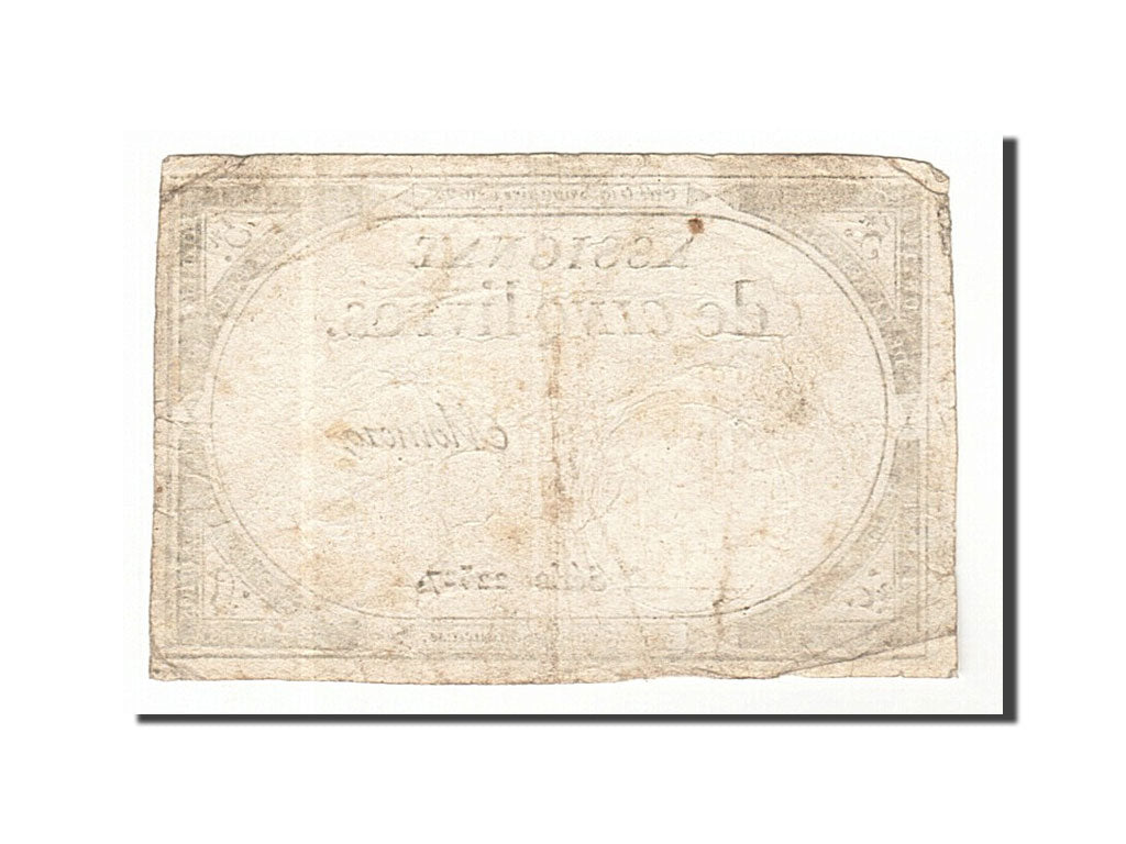 France, 5 Livres, 1793, KM #A76, 1793-10-31, VF(20-25), Lafaurie #171, France,..