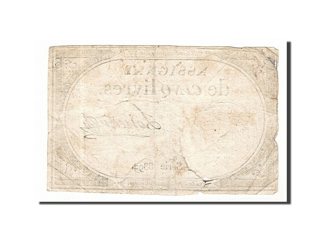 France, 5 Livres, 1793, KM #A76, 1793-10-31, VF(20-25), Lafaurie #171, France,..