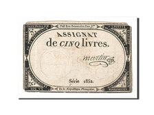 France, 5 Livres, 1793, KM #A76, 1793-10-31, VF(20-25), Lafaurie #171, France,..