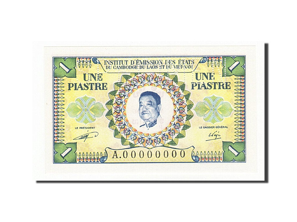 Laos, 1 Piastre, 1952, UNC(65-70), A.00000000