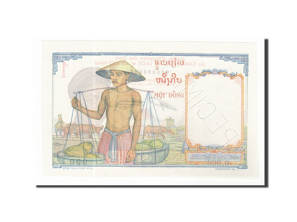 Indochina, 1 Piastre, 1953, UNC(65-70), O.000