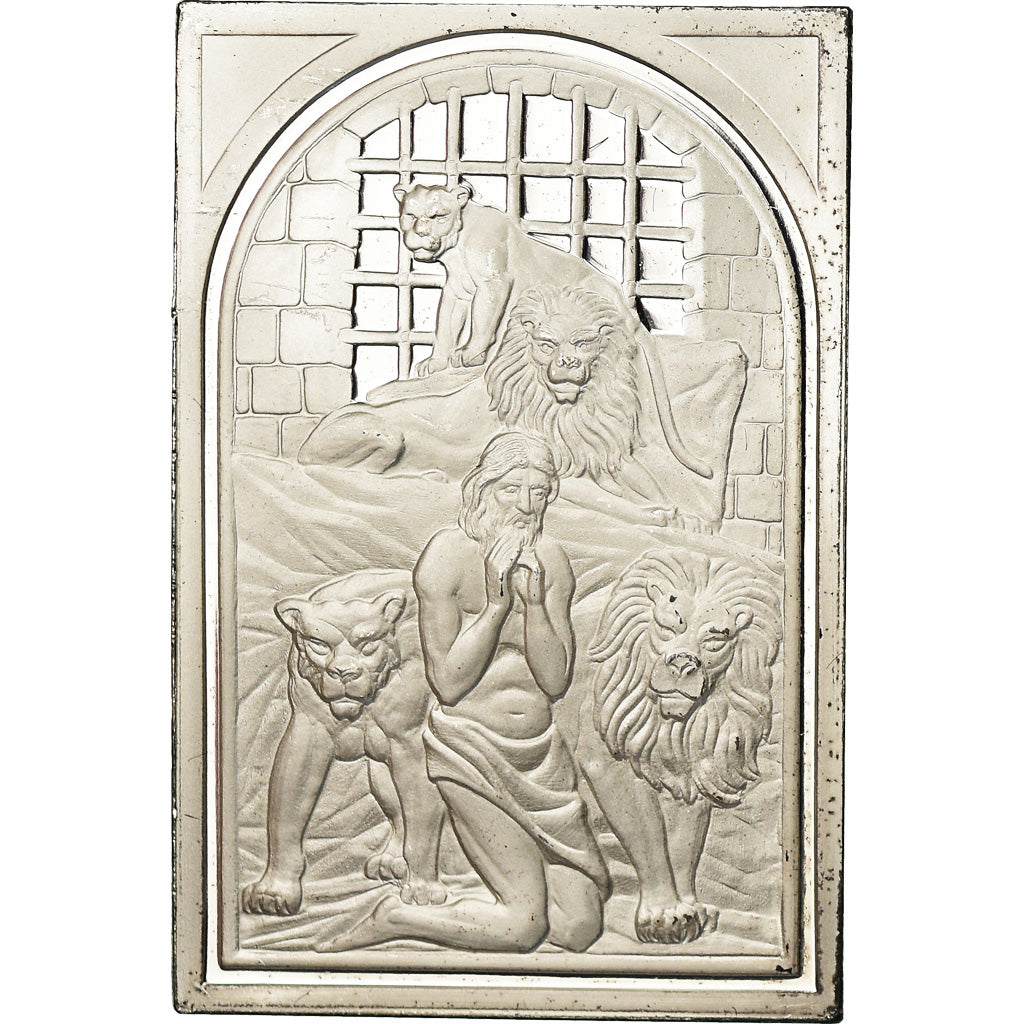 Vaticano, medaglia, Institut Biblique Pontifical, Daniel 6,20, Religions &