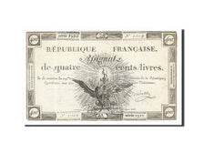 France, 400 Livres, 1792, KM #A73, 1792-11-21, EF(40-45), Lafaurie #163,...