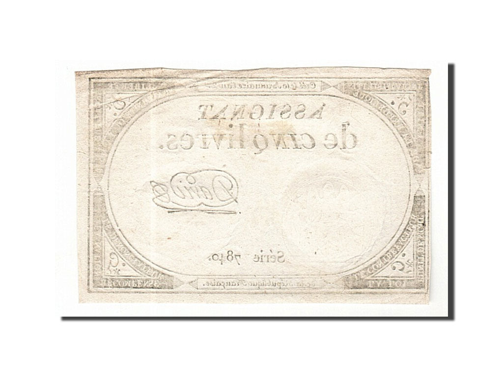 France, 5 Livres, 1793, KM #A76, 1793-10-31, AU(55-58), Lafaurie #171, France,..