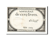 Francia, 5 Livres, 1793, Lecourt, KM:A76, BB, Lafaurie:171