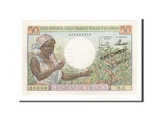 French Equatorial Africa, 50 Francs, 1957, AU(55-58), O.0