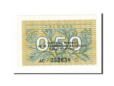Banknot, Litwa, 0.50 Talonas, 1991, UNC(63)