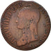 France, Dupré, 5 Centimes, 1798, Bordeaux, VG(8-10), Bronze, KM:640.8,Gadoury126