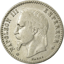 Münze, Frankreich, Napoleon III, Napoléon III, 50 Centimes, 1866, Paris, S+