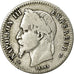 Moneda, Francia, Napoleon III, Napoléon III, 50 Centimes, 1866, Bordeaux, BC+