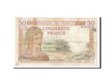 Banknote, France, 50 Francs, 50 F 1934-1940 ''Cérès'', 1939, 1939-07-13
