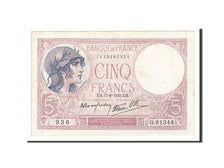 Billet, France, 5 Francs, 5 F 1917-1940 ''Violet'', 1939, 1939-08-17, SUP