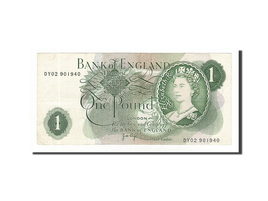 Banconote, Gran Bretagna, 1 Pound, 1970, BB