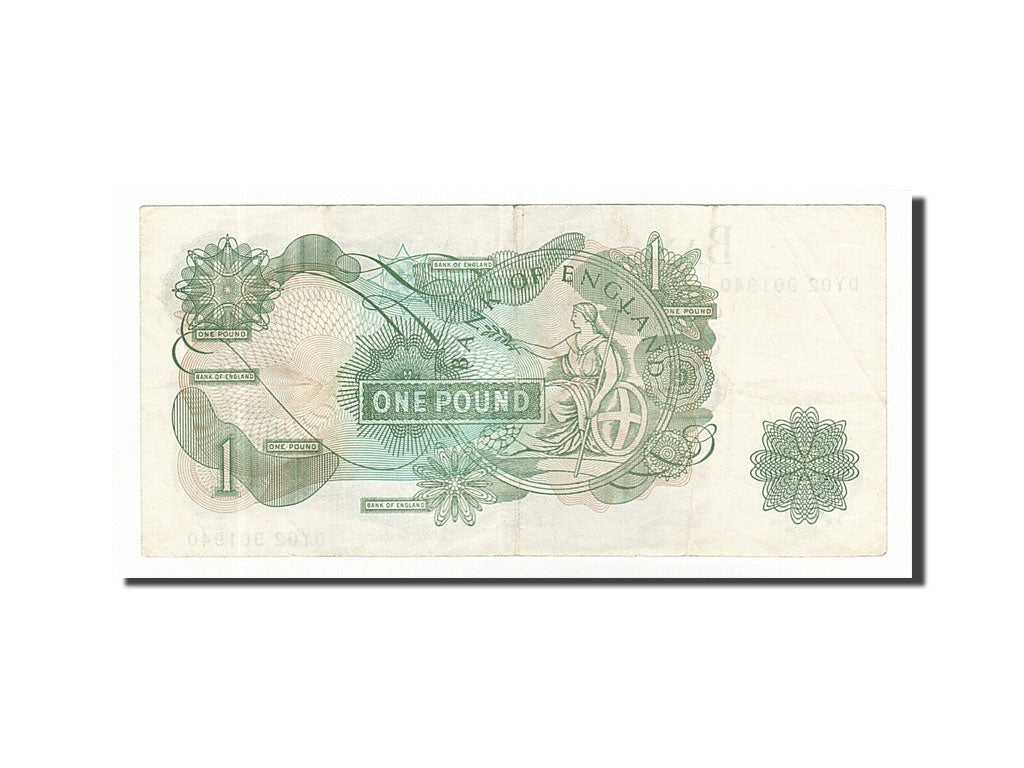 Banconote, Gran Bretagna, 1 Pound, 1970, BB