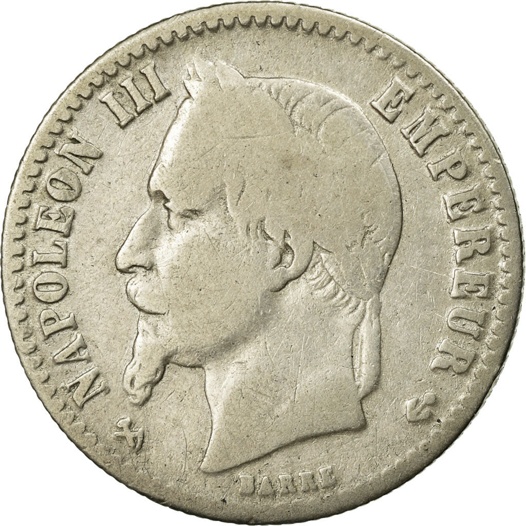 Münze, Frankreich, Napoleon III, Napoléon III, 50 Centimes, 1867, Bordeaux