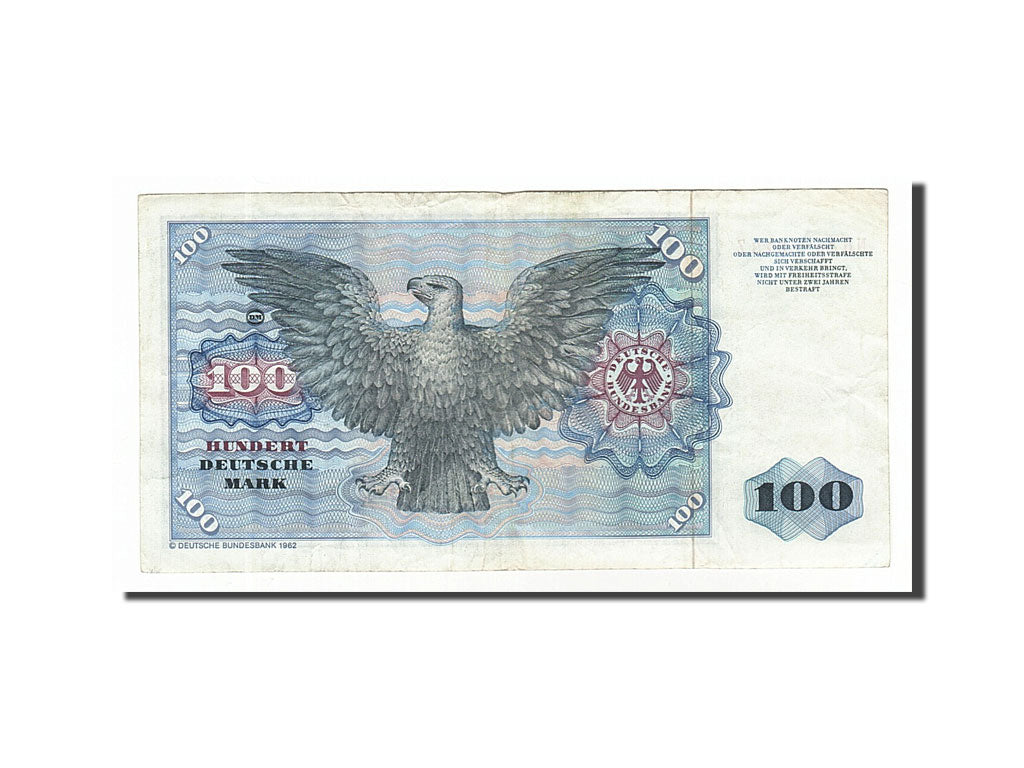 Banknote, GERMANY - FEDERAL REPUBLIC, 100 Deutsche Mark, 1980, 1980-01-02