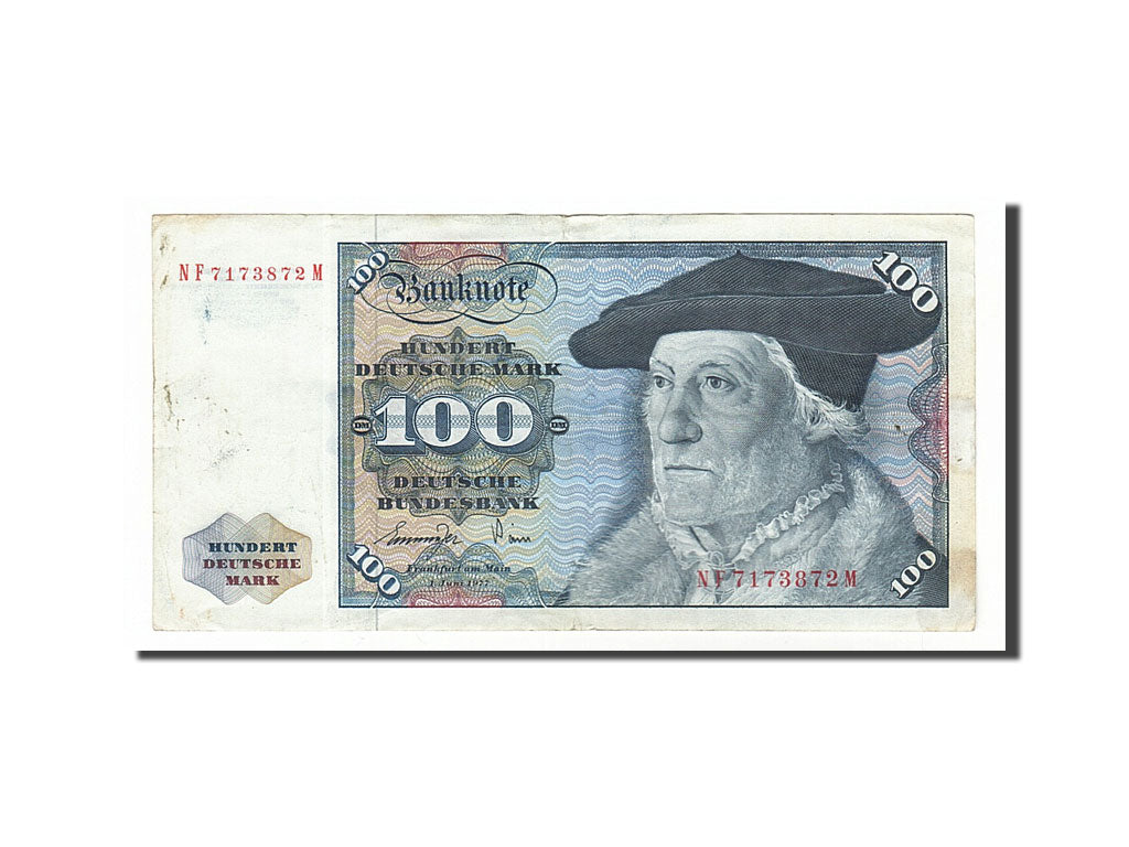 Germany - Federal Republic, 100 Deutsche Mark, 1977, KM #34b, 1977-06-01,...