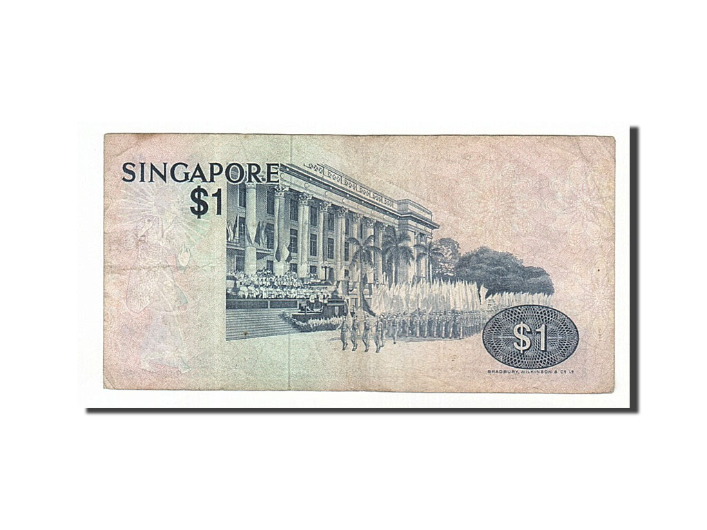 Banknote, Singapore, 1 Dollar, 1976, VF(20-25)