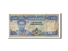 Swaziland, 10 Emalangeni, 1986, KM #15a, VF(20-25), G452915