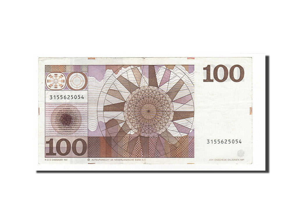 Netherlands, 100 Gulden, 1970, KM #93a, 1970-05-14, EF(40-45), 3155625054