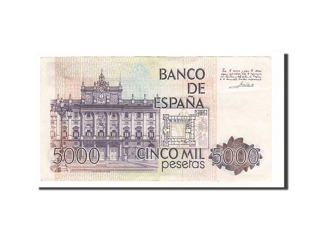 Banknote, Spain, 5000 Pesetas, 1979, 1979-10-23, EF(40-45)
