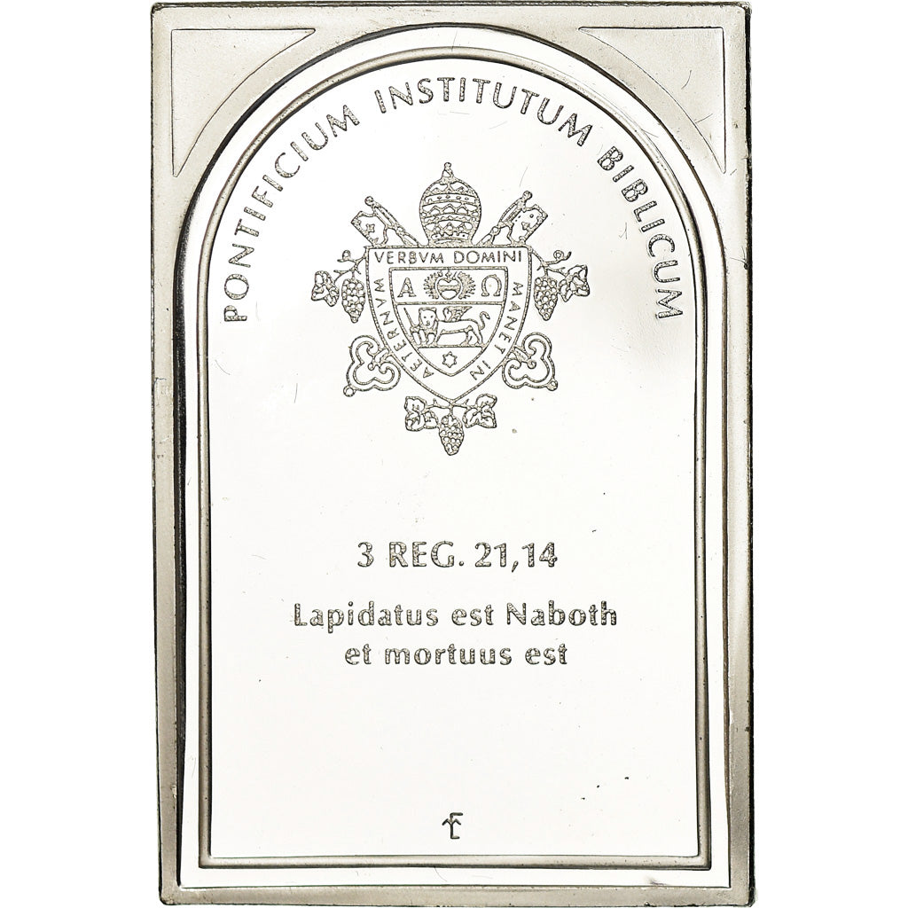 Vatican, Medal, Institut Biblique Pontifical, Naboth, Religions & beliefs