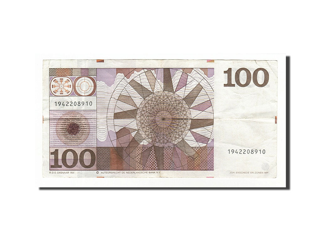 Netherlands, 100 Gulden, 1970, KM #93a, 1970-05-14, VF(30-35), 1942208910