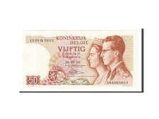 Geldschein, Belgien, 50 Francs, 1966, 1966-05-16, SS+
