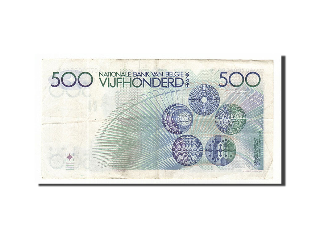 Belgium, 500 Francs, 1980, KM #141a, VF(30-35), 40700055699