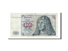 Billet, République fédérale allemande, 10 Deutsche Mark, 1980, 1980-01-02, TB