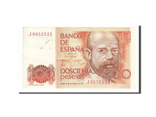 Spain, 200 Pesetas, 1980, KM #156, 1980-09-16, EF(40-45), J9852511