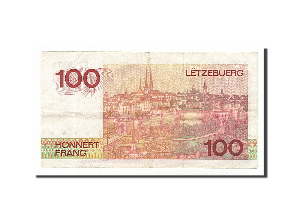 Luxembourg, 100 Francs, 1986, KM #58a, VF(30-35), K799371