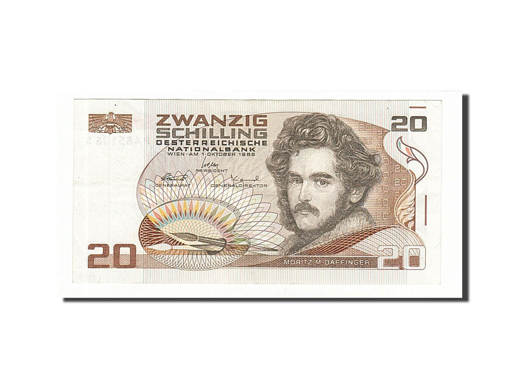 Austria, 20 Schilling, 1986, 1986-10-01, BB+