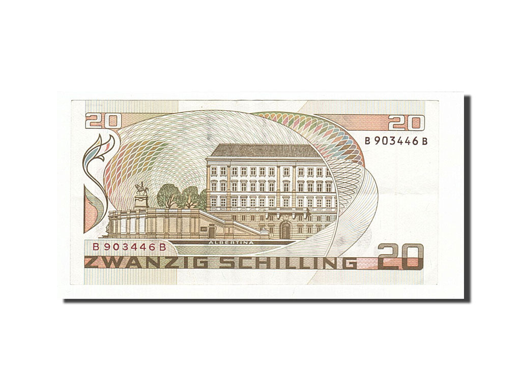 Austria, 20 Schilling, 1986, KM #148, 1986-10-01, AU(50-53), B903446B