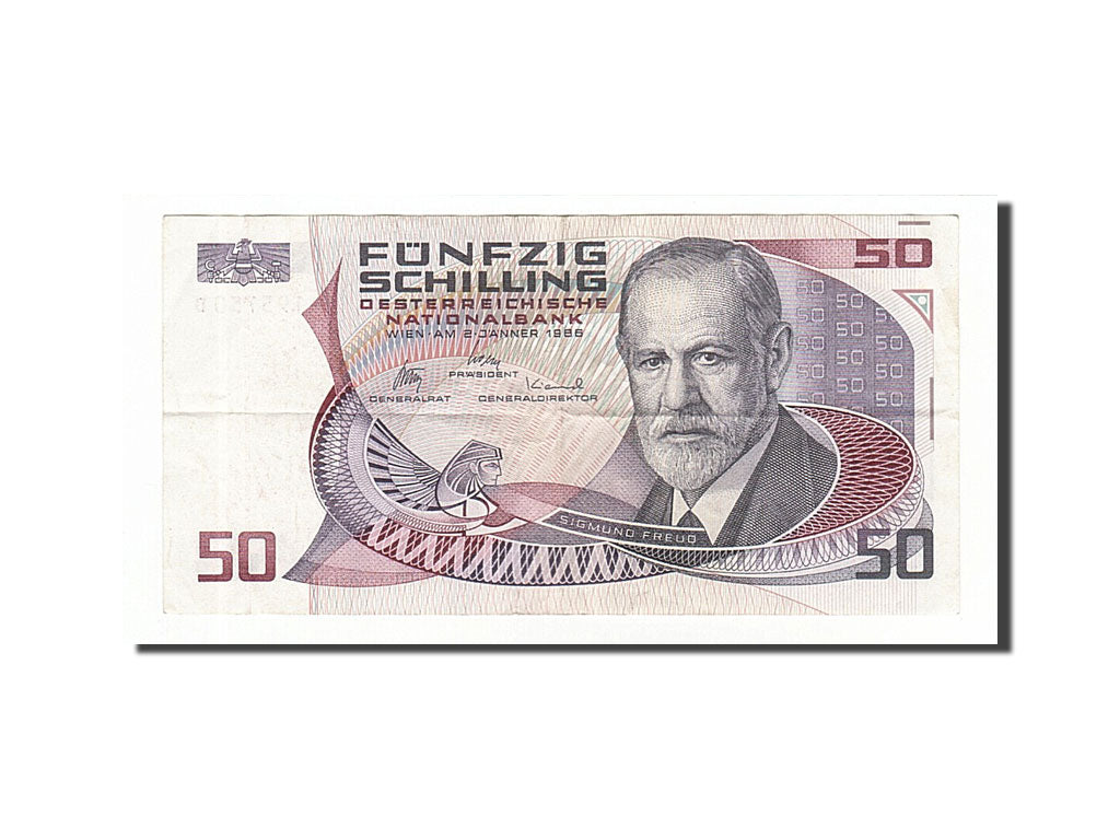 Austria, 50 Schilling, 1986, 1986-01-02, BB+