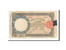 Italy, 50 Lire, 1942, KM #58, 1942-05-22, VG(8-10), C913 3355