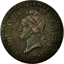 Moneta, Francja, Dupré, Centime, 1799, Paris, VF(20-25), Bronze, KM:646