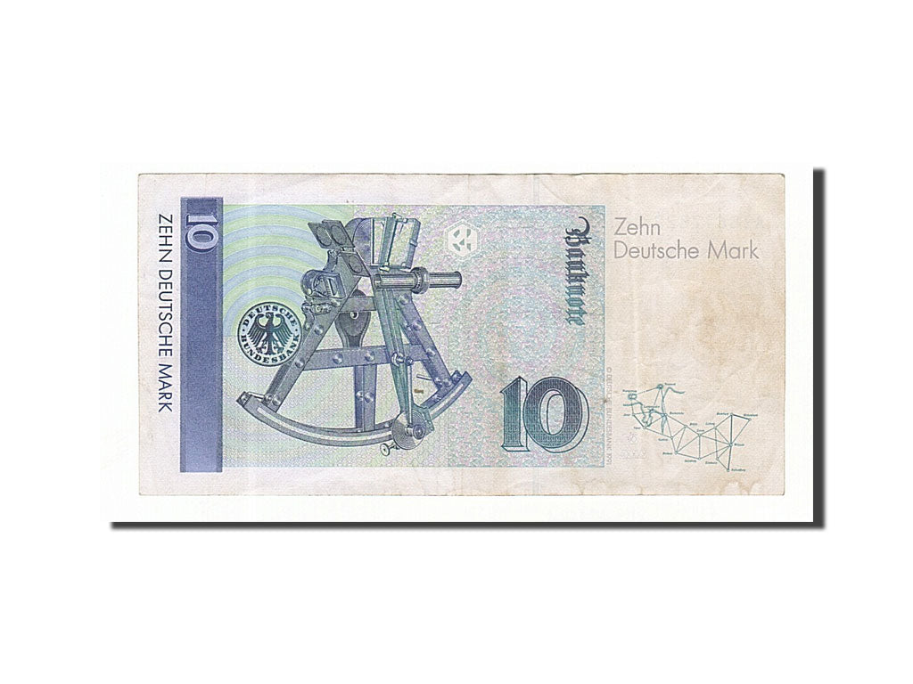 Germany - Federal Republic, 10 Deutsche Mark, 1991, KM #38b, 1991-08-01,...