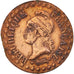 Frankreich, Dupré, Centime, 1797, Paris, VF(30-35), Bronze, KM:646, Gadoury:76
