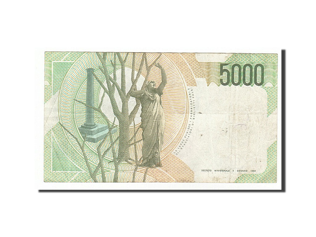 Banknote, Italy, 5000 Lire, 1985, 1985-01-04, VF(30-35)