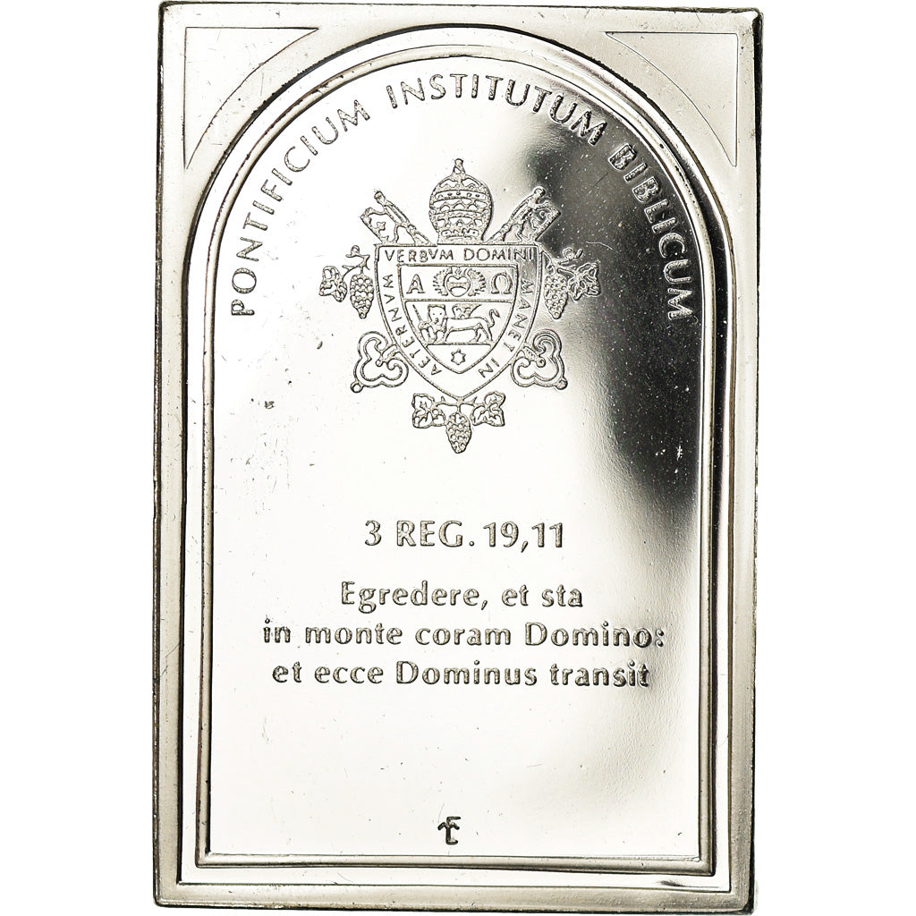 Watykan, Medal, Institut Biblique Pontifical, 3 Reg 19,11, Religie i wierzenia