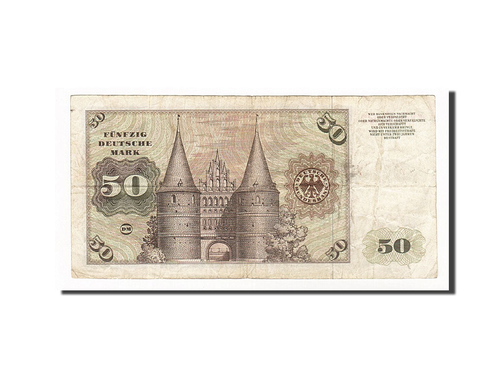 Germany - Federal Republic, 50 Deutsche Mark, 1977, KM #33b, 1977-06-01,...