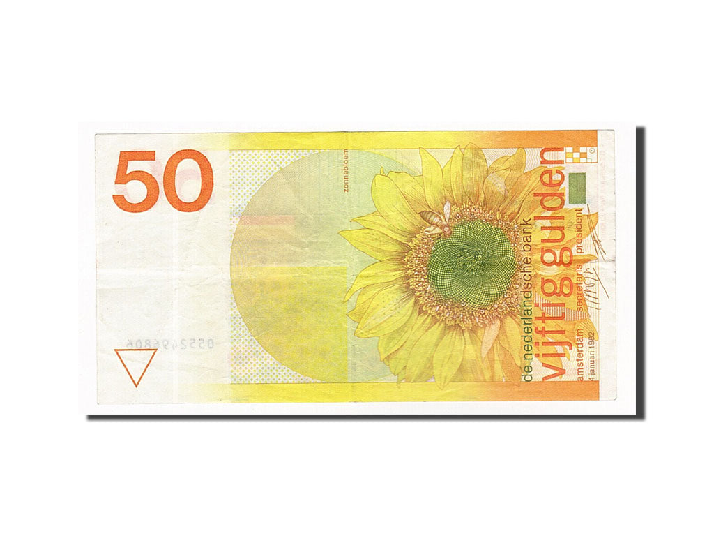 Netherlands, 50 Gulden, 1982, KM #96, 1982-01-04, EF(40-45), 0552496806